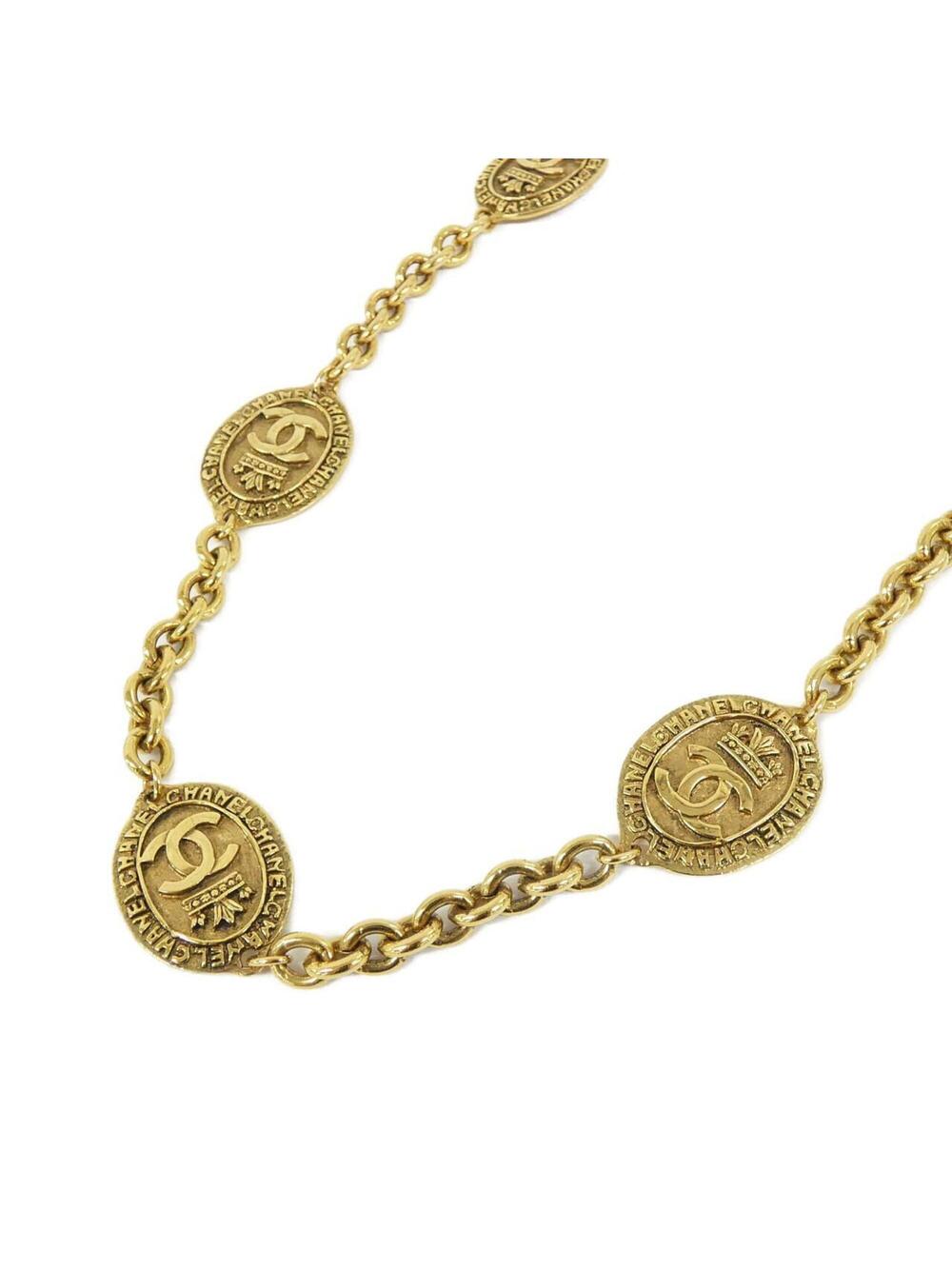 Chanel Pendant Necklace Gold #313808C13B